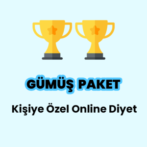 Gümüş paket kişiye özel online diyet