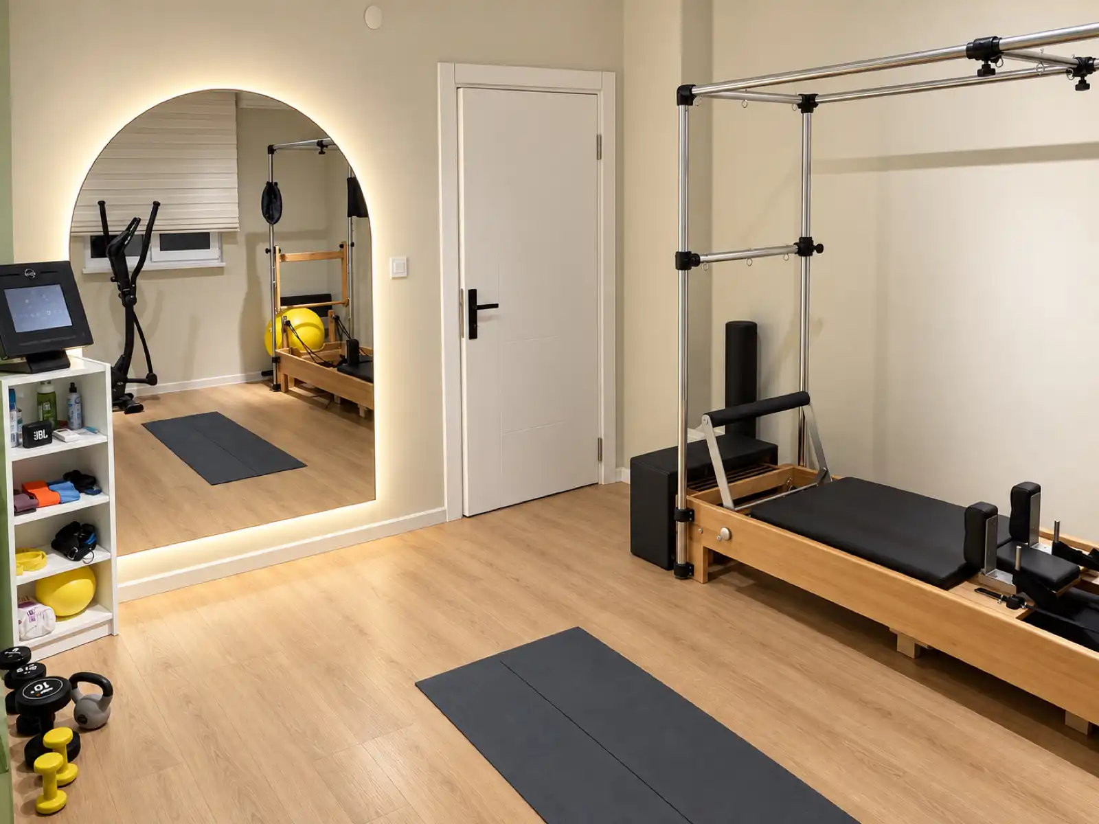Fitklinik tek kişilik Reformer Pilates odası